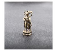 RLKHXBS Tabletop Decor Statue Figurines,16 * 42mm Antique Copper Buddaha Ornaments Lucky Boy Girl Figures Desk Decoration Accessories