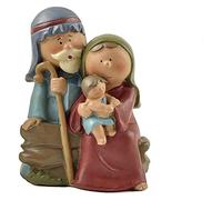RLKHXBS Tabletop Desk Decorations Statue,Christ Birth of Jesus Ornament Gifts Resin Christmas Manger Decoration Catholic Figurines