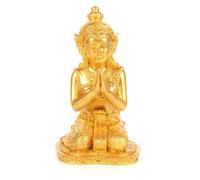 RLKHXBS Tabletop Egyptian Goddess Statues and Figurines Ornaments, God of Fertility in Ancient Egypt Statue Resin Crafts Tourism Souvenir Gifts Collection Decoration,Brown