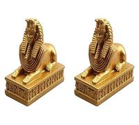 RLKHXBS Tabletop Egyptian Pharaoh Desktop Decor Resin Craft Adornment for Statue of Wealth Statues