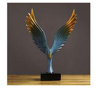 RLKHXBS Tabletop Fashion Desktop Ornaments Mirs Spread Their Wings Eagle Ornaments Creative Accessories Resin Statue Artwork Creative Decorative