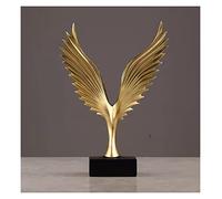 RLKHXBS Tabletop Fashion Desktop Ornaments Mirs Spread Their Wings Eagle Ornaments Creative Accessories Resin Statue Artwork Creative Decorative