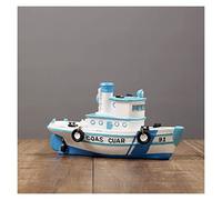 RLKHXBS Tabletop Figurine for Holiday Living Room Bedroom Home Decoration Statue s Nordic Sailing Model Small Mediterranean Living Room Tv Wine Cabinet Study Home Soft Decoration Fu