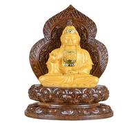 RLKHXBS Tabletop Guan-Yin Shakyamuni Buddha Statue Resin Statue Living Room Desktop Interior Decoration Ornaments,B