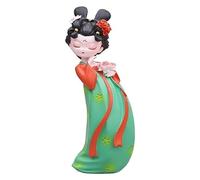 RLKHXBS Tabletop Han Suit China-Chic Decoration Arts and Crafts for Girls' Study, Living Room, Desktop Statue of Wealth Statues