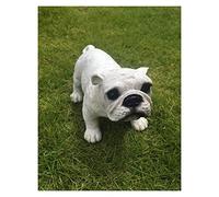 RLKHXBS Tabletop Office Living Room Decoration s Statue Figurine Simulation British Porch Living Room Display Piggy Bank Dog Creative Resin Lucky Decorations -B