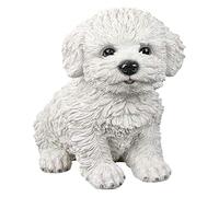 RLKHXBS Tabletop Office Living Room Decoration s Statue Figurine Simulation Pet Dog Home Decorations Puppy Living Room Room Small Display Cute Than Bear Model Crafts