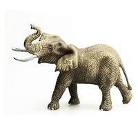 RLKHXBS Tabletop Room Decoration s Statue Figurine Ornaments Simulation Wild Animal Model African Big Ear Male Elephant