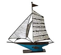 RLKHXBS Tabletop Sailboat Creative Model Ornaments Living Room Porch Wine Cabinet Decorations Decorative Boat Ornaments Desktop Decoration