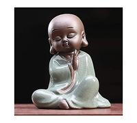 RLKHXBS Tabletop Statue Buddha Statue Hand Ornament Statue Feng Shui Statue Meditation Sitting Statue Decoration Display Ornaments Home Furnishings
