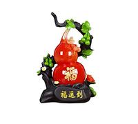 RLKHXBS Tabletop Statue Decoration Gourd Decoration Feng Shui Wu Lou Decoration Living Room Wine Cabinet TV Cabinet Decoration Crafts Business Gifts Decor