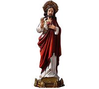 RLKHXBS Tabletop Statue Holy Family Mary and Angel Statue Resin Statuette Family Church Decoration Ornaments Catholic Collection Gifts