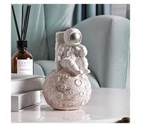 RLKHXBS Tabletop Statue Ornaments Decoration White Astronaut Model Figure Phone Holders Cosmonaut Statue Space Man