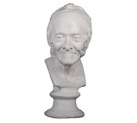 RLKHXBS Tabletop Statue Voltaire Plaster Statue Handicraft Model Character Bust Statuette Home Decoration Ornament Sketch Teaching Aid Artwork