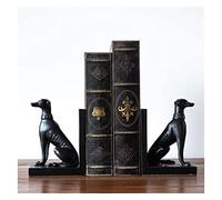 RLKHXBS Tabletop Vintage American Study Egyptian Dog Black Book Stop Book Decoration Decoration Bookshelf Jewelry Garden Decor Statues