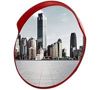 RLKHXBS Traffic Curved Convex Wide Angle Mirror, Outdoor Security Parking Lot Blind Spot Mirror for Driveway, Warehouse and Garage Safety or Store