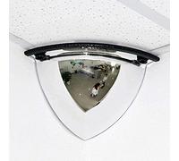 RLKHXBS Wide Angle Mirror Traffic Safety Mirror Acrylic, 90 Degree Viewing Angle, High-Definition Wide-Angle Pc Mirror, for Shop Factory Workshop/Color/23 * 18Cm/9in*7in