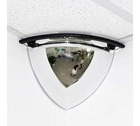 RLKHXBS Wide Angle Mirror Traffic Safety Mirror Acrylic, 90 Degree Viewing Angle, High-Definition Wide-Angle Pc Mirror, for Shop Factory Workshop/23 * 18Cm/9in*7in