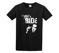 RlMI LINMY Bill Hicks Inspired Just A Ride Relentless Sane O-Neck 100% Cotton Short Sleeve Unisex T-Shirt XXXL Black
