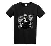 RlMI LINMY Fever Ray Logo O-Neck 100% Cotton Short Sleeve Unisex T-Shirt XL Black