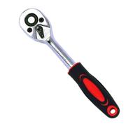 RLMVGBX 1/4" Drive Ratchet, 24-Teeth Quick-Released Socket Wrench Handle Reversible Soft Grip Ratchet, Torque Socket Wrench Auto Repair Garage Tool for Car Repair Furniture Auto