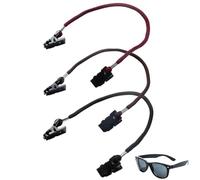 RLMVGBX 3pcs Hat Retainer Clip Windproof Fishing Caps Easy Clips Hat Strap Anti Wind Hats String Clip Cap Keeper for Sailing Golfing Baseball Fishing Boating Running Hiking Camping Travel