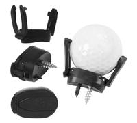 RLMVGBX Golf Ball Retriever Pick Up Tool Saver Claw Grabber Value 3 Pcs, Golf Ball Training Aids Picker Plastic Foldable Portable Durabele Golf Accessories Color Black