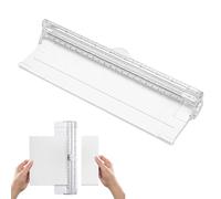 RLMVGBX Mini Guillotine Paper Trimmer, White, A4 A5 Compatible