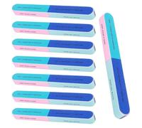 RLMVGBX Nail File and Buffer Set, 8 Pieces, 18 x 2 x 1.6 cm | Colour-coded multi-surface sponge buffers for filing, shaping, smoothing and polishing natural and artificial nails
