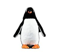 RLOMUTE 10.6 Inch Gentoo penguin white Plush Toy Realistic Stuffed Sea Animal Super Soft Cute Birthday Companions Bedroom Car Home Decor Collectible Gift for kids Boys Girls