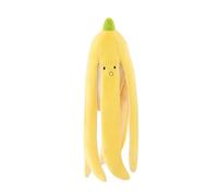 RLOMUTE 39 Inch Yellow Banana Pillow Cushion Plush Toy Realistic Funny Creative Fruit Stuffed Big Giant Super Soft Cute for Birthday Car Favors Travel Bedroom Home Decor Gift for kids Boys