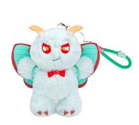 RLOMUTE 6.3 Inch Green Luna Moth Mothman Keychain Plush Toy Bag pendant Stuffed Animal Super Soft Cute Baby Cuddly for Birthday Party Companions Car Home Decor Collectible Gift for kids Christmas