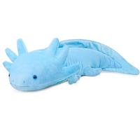 RLOMUTE Axolotl Plush Toy Soft - Axolotl Pillow Cute Ambystoma Realistic Animal Toy-51cm/20”, Unique Ambystoma Plush Toy Model Doll Children’s Gift (blue)