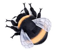RLOMUTE bumblebee Plush Toy bee insect Realistic Stuffed Animal Super Soft Cute for Birthday Favors Companions Bedroom Car Home Decor Collectible Gift for kids Boys Girls - 7.8 Inch Orange