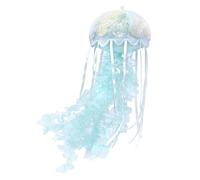 RLOMUTE Colorful jellyfish Plush Toy Realistic Stuffed Sea Animal Super Soft Cute Birthday Companions Bedroom Car Home Decor Collectible Gift for kids Boys Girls 5.9 Inch green