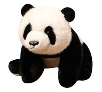 RLOMUTE Cute Panda Weight Plush Toy Prone Position Panda Stuffed Animal Super Soft Cuddly for Christmas Birthday Companions Bed Sleeping Pillow Car Home Decor Gift for kids Boys Girls White 25 Inch
