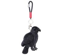 RLOMUTE Keychain Crow Plush Toy Bag Pendant Funny Super Soft Cute Baby Cuddly for Birthday Party Companions Car Home Decor Collectible Gift for kids Boys Girls Christmas