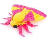 RLOMUTE Maple Leaf Moth Plush Simulation Toy, Cute Red Maple Leaf Moth Toy, Soft Plush Animal Maple Leaf Moth Toy Collection, Flying Animal Suitable For Bedroom, Living Room Decoration 16in