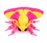 RLOMUTE Maple Leaf Moth Plush Toy, Cute Red Maple Leaf Moth, Soft Plush Animal, 12in