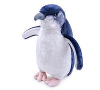 RLOMUTE Penguin Plush Toy, Cuddly Little Blue Penguin Teddy Soft Toys Stuffed Sea Realistic Animal for Birthday Companions Bedroom Car Home Decor Collectible Gift for Kids Boys Girls Yellow 10.6 Inch