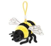 RLOMUTE Soft Plush Keychain for Backpack, Bumblebee Cute Keychains Stuffed Animal Cute Keyring Fluffy Keyring for Bag Handbag Charms Decoration for Women Girls Gift Car Accessory, 20cm