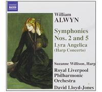 Rlpo:Lloyd-Jones - ALWYN: Symphonies Nos. 2 and 5 / Harp Concerto, 'Lyra Angelica'