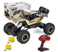 RLS 1:12 RC HIGH-SPEED REMOTE-CONTROL CAR/TRUCK TOY WITH FREE!! 2 BATTERIES!! (Gold)