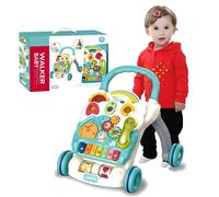 RLS Multifunctional 2-in-1 Push Baby Walker with Activity Centre