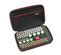 RLSOCO Battery Organizer Case- Hard Storage Box Bag Holder - Holds 120+ Batteries AA AAA C D 9V BT-168 (Batteries & Battery Tester are Not included)