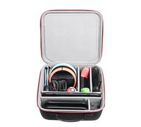 RLSOCO Carrying Case for Nintendo Switch 2 Console - Hard Travel Case for Switch 2 Console, Dock, Switch 2 Pro Controller, 24 Game Cards, Joy-Con 2 Grip, Adapter and More (Large Case Black)
