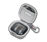 RLSOCO Carrying Case for Samsung Galaxy Buds4 Pro/Galaxy Buds4 Wireless Bluetooth Earbuds | Travel Shell with Carabiner - Shockproof,Dustproof,Waterproof (Case Only) - Grey