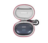 RLSOCO Carrying Case for SoundPEATS PearlClip Pro/POP Clip/Free2 Classic/Capsule3 Pro+/Air5 Lite/Hybrid Active/Air3 Deluxe HS True Wireless Earbuds (Case Only)
