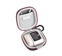 RLSOCO Case for JBL Tour Pro 3 True Wireless Bluetooth Earbuds (Black) | Hard Case Cover for Wireless Earbuds & Cables |Shockproof Scratch Protection Carry Bag with Carabiner (Case Only)