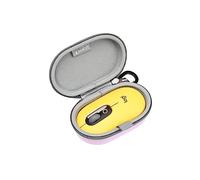 RLSOCO Case for Logitech Pebble Mouse 2&POP/M350s/M355/M340 Mouse-Bag Only | Hard Carrying Case for POP/Pepple Compact Portable Wireless Bluetooth Mouse-Protective Dustproof Shockproof Travel Bag-Purple
